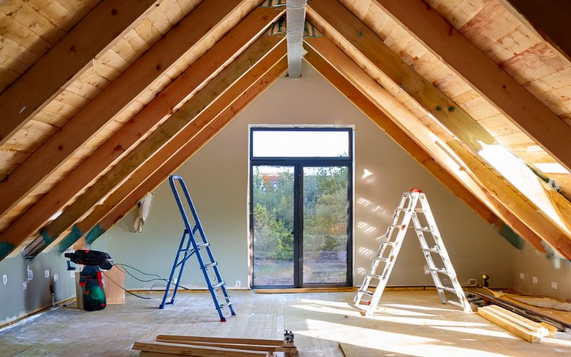 Råvindsrenovering av lägenheter i bostadsrättsförening. Mölndal, Broslätt